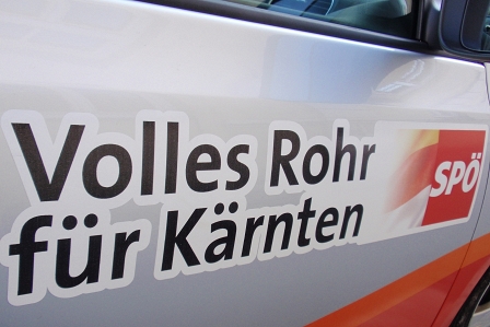 Wahlplakat SPÖ
